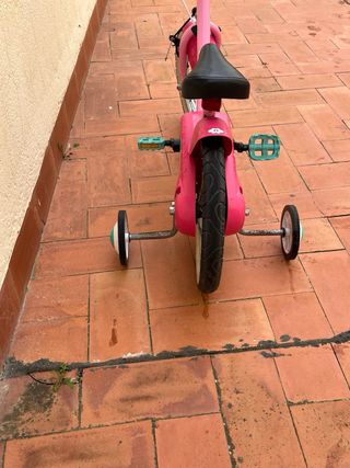 Bicicleta infantil rosa Btwin