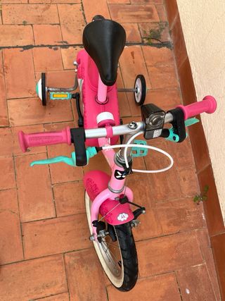 Bicicleta infantil rosa Btwin
