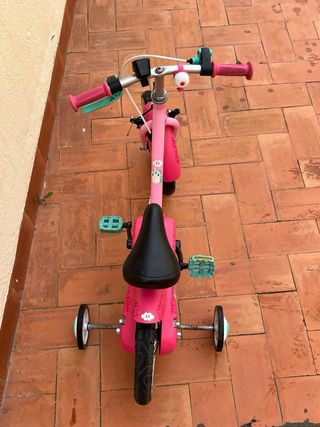 Bicicleta infantil rosa Btwin