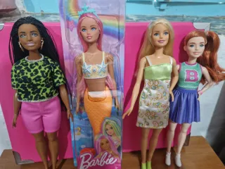 Lote Barbie Sirena