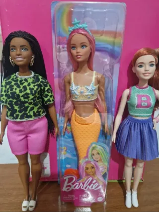 Lote Barbie Sirena