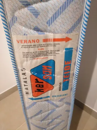 Cama nido doble con cajones somier y  colchones