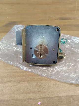 Cerradura de seguridad con llave