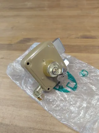 Cerradura de seguridad con llave