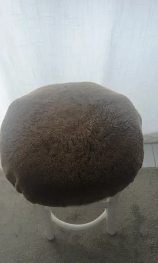 Taburete Thonet Boucle Camel 35x50CM