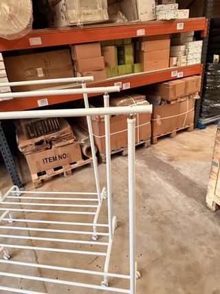 LOTE 3 BURROS METALICOS CON RUEDAS