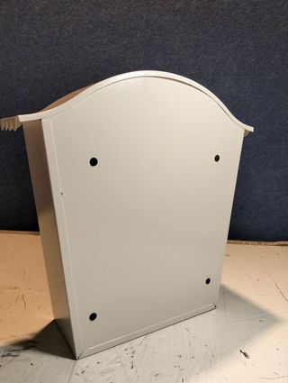 Buzón Exterior BTV Cortijo de Acero 37×36×13 cm – Blanco