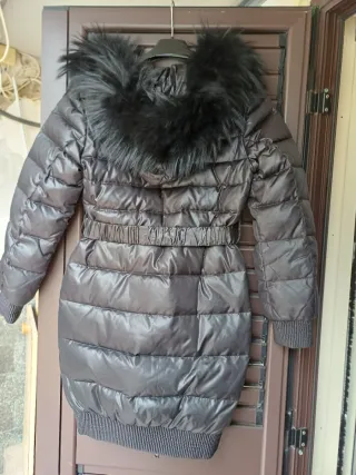 Giubbotto donna Jbe nero con cappuccio