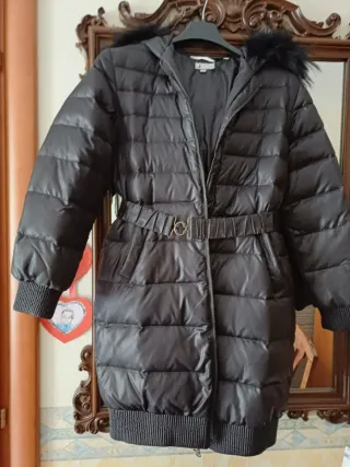 Giubbotto donna Jbe nero con cappuccio