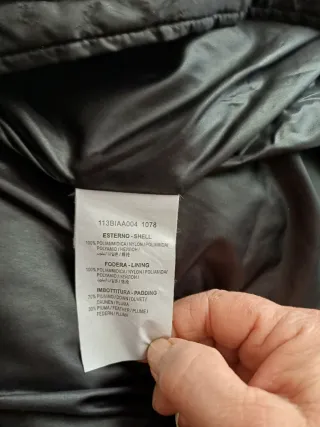 Giubbotto donna Jbe nero con cappuccio