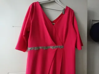 Vestido fiesta con pedrería