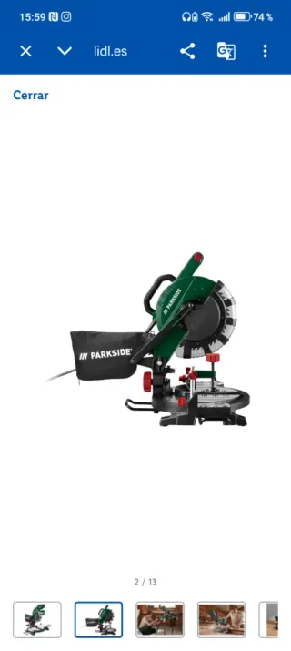 Ingletadora Parkside