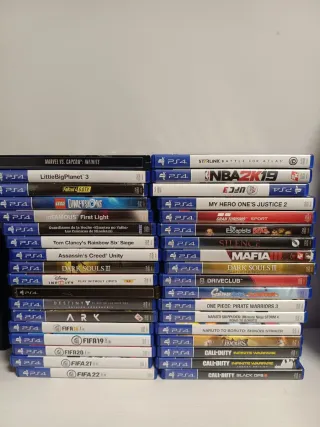 Lote Juegos PlayStation 4