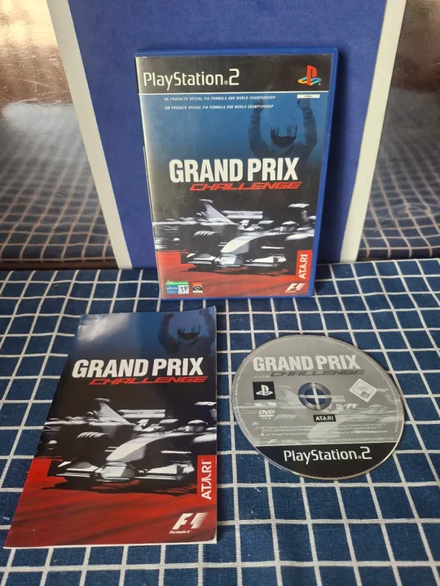 PS2 GRAND PRIX CHALLENGE ORIGINAL COMPLETO