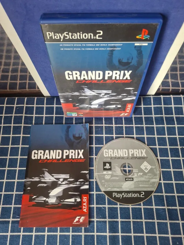 PS2 GRAND PRIX CHALLENGE ORIGINAL COMPLETO