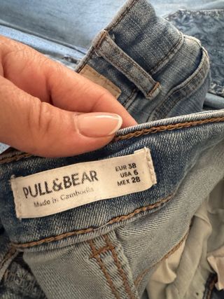 Lote 9 Pantalones Pitillo Mujer T.36-38