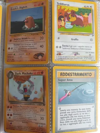 Cartas Pokémon 1995 Brock's Diglett Teddiursa