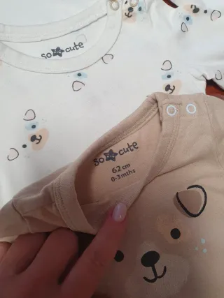 Lote 3 Bodies Manga Larga Bebé