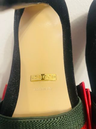 Tacchi Gucci n.38 neri con fiocco
