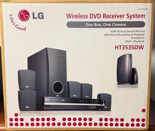 LG HT353SDW Sistema DVD Inalámbrico Nuevo