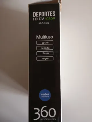 Cámara Deportiva 360 HD DV 1080P