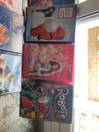 Lote 9 Películas DVD Infantiles Disney
