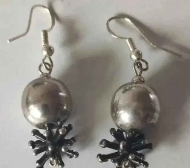 Pendientes Plata Ley Diseño Moderno