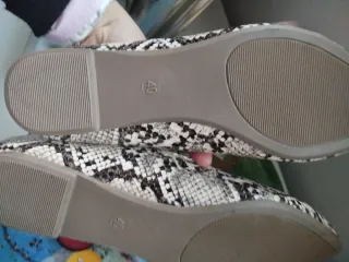 Manoletinas Mujer Talla 40 Serpiente