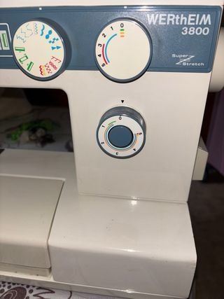 Máquina de coser wertheim 3800