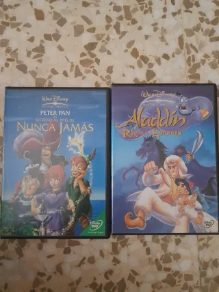 2 Películas Disney DVD (Español)