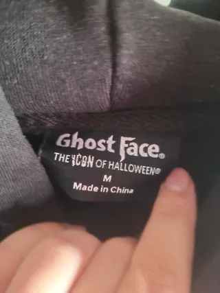 Sudadera Negra Ghostface