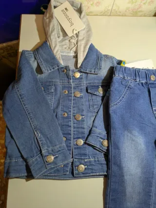 Completo 3 pezzi neonato 6/9 mesi