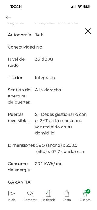 Frigorífico Haier No Frost