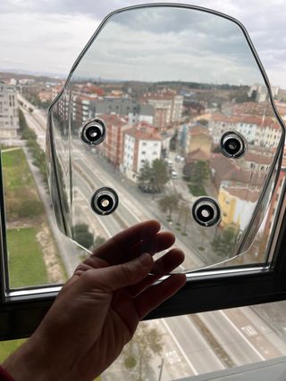 Cúpula Suzuki Burgman Street SE  Pantalla