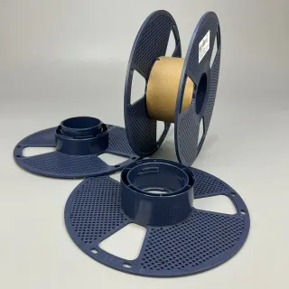 8 Bobine Filamento 3D Vuote Blu