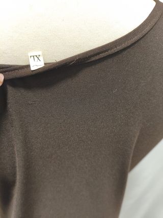 Vestido marrón floral talla única