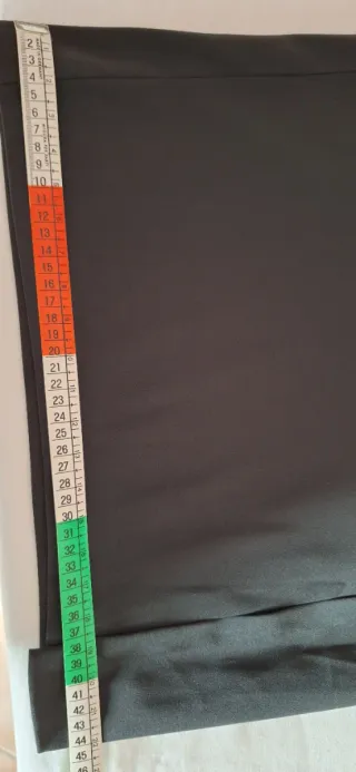 Gonna lunga grigia con spacco