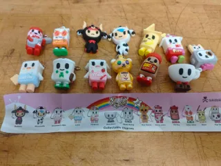 Tokidoki Moofia Collez. Completa Charms
