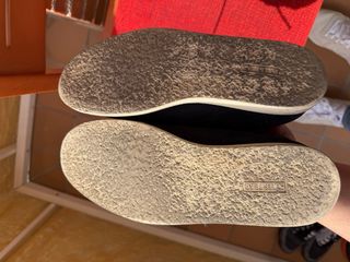 Zapatos Pull&Bear azul ante