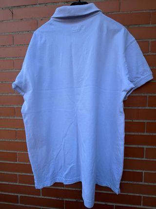 Polo blanco corte clásico. Talla L. A estrenar.