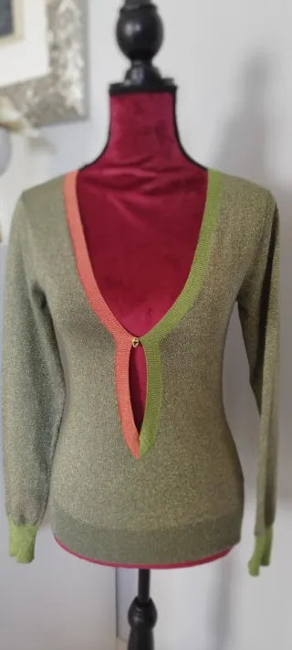 Maglione Phard S luminoso scollatura profonda