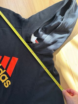 Sudadera Adidas Negra Canguro