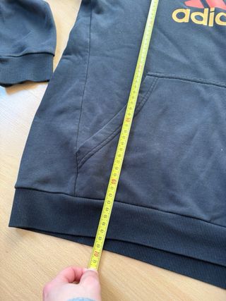 Sudadera Adidas Negra Canguro