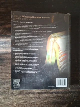 Atlas de anatomia humana [Nov 11, 2004] Netter,...