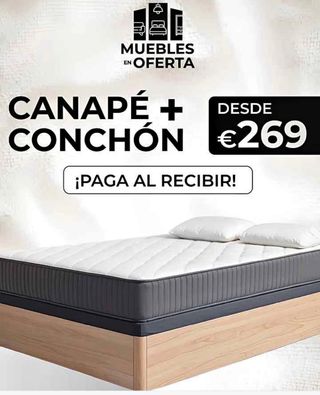 Canapé + Colchón OFFERTA!!