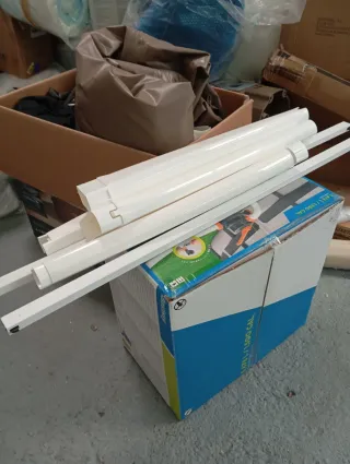 Mesa Comedor Extensible Exterior Blanca