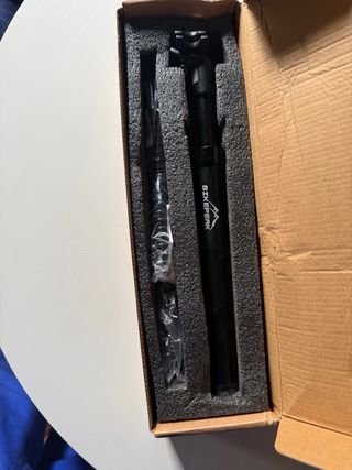 Tija sillín bici aluminio amortiguada ideal