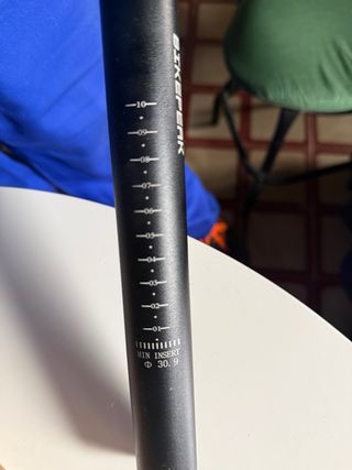 Tija sillín bici aluminio amortiguada ideal