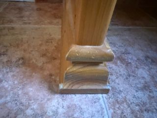 Escritorio de madera.