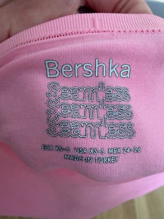 Body palabra de honor rosa